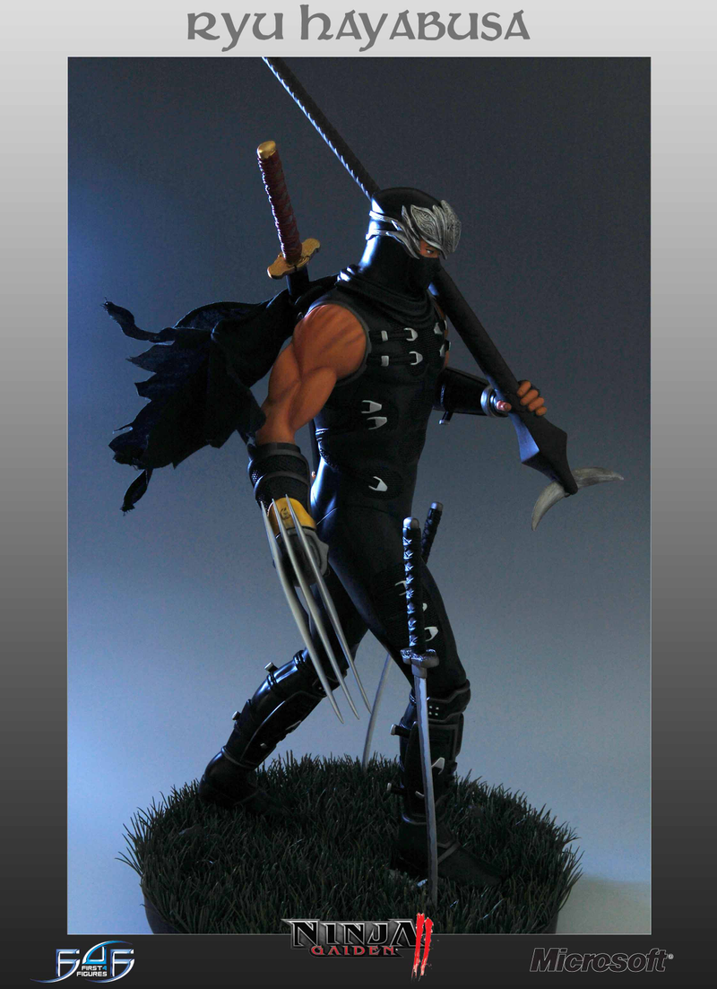 Illustration for article titled First 4 Figures Does Ryu Hayabusa Right